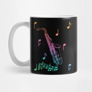 Musical Saxophone Mug